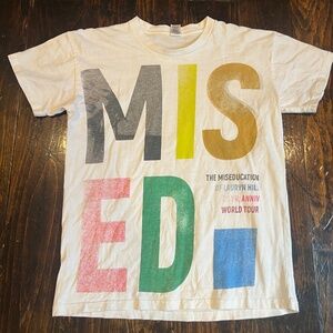 The Miseducation of Lauryn Hill 20 Year Anniversary World Tour T-Shirt